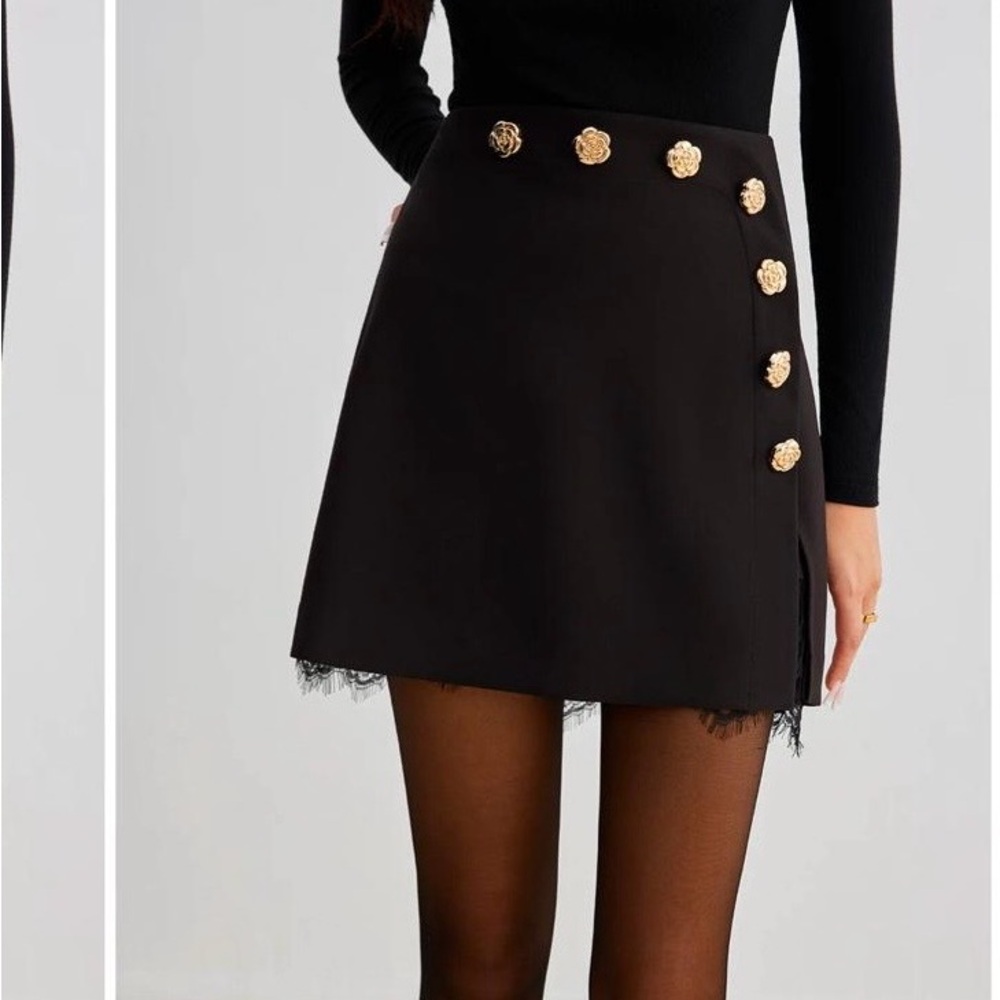 Commense black skirt